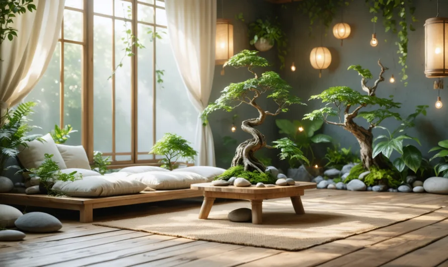 Aménagez votre espace de vie pour cultiver la tranquillité et le bien-être