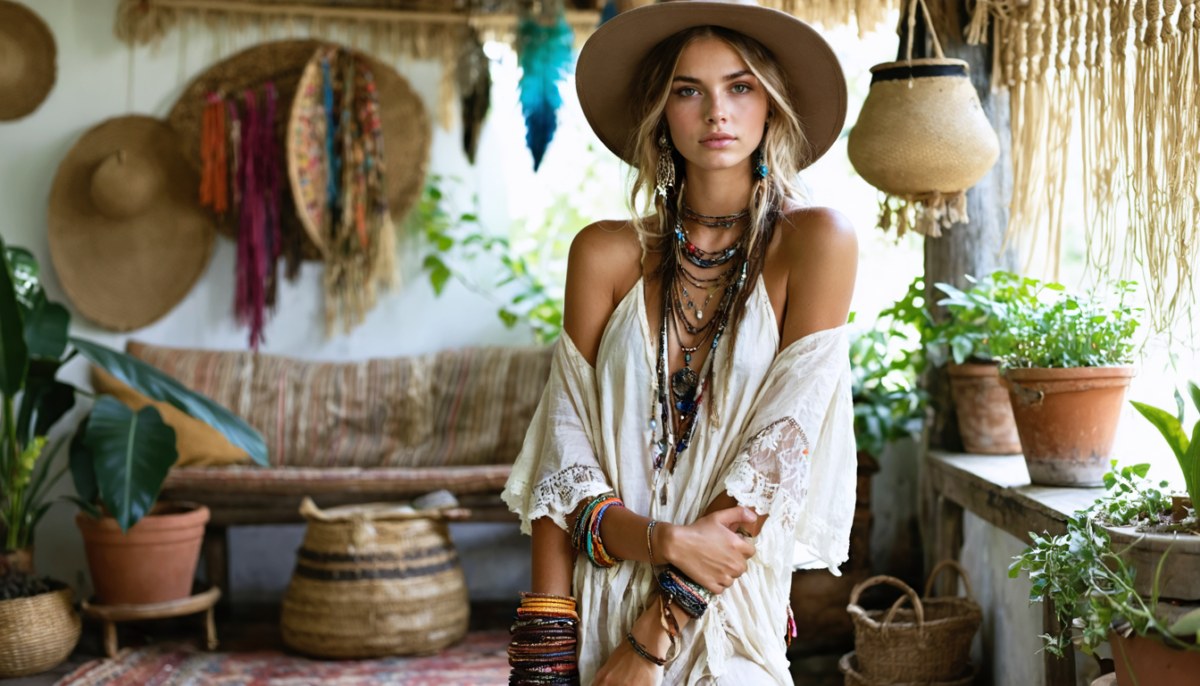 découvrez l'essence du style boho chic : une élégance bohème alliant liberté, couleurs et authenticité pour un look unique et raffiné.