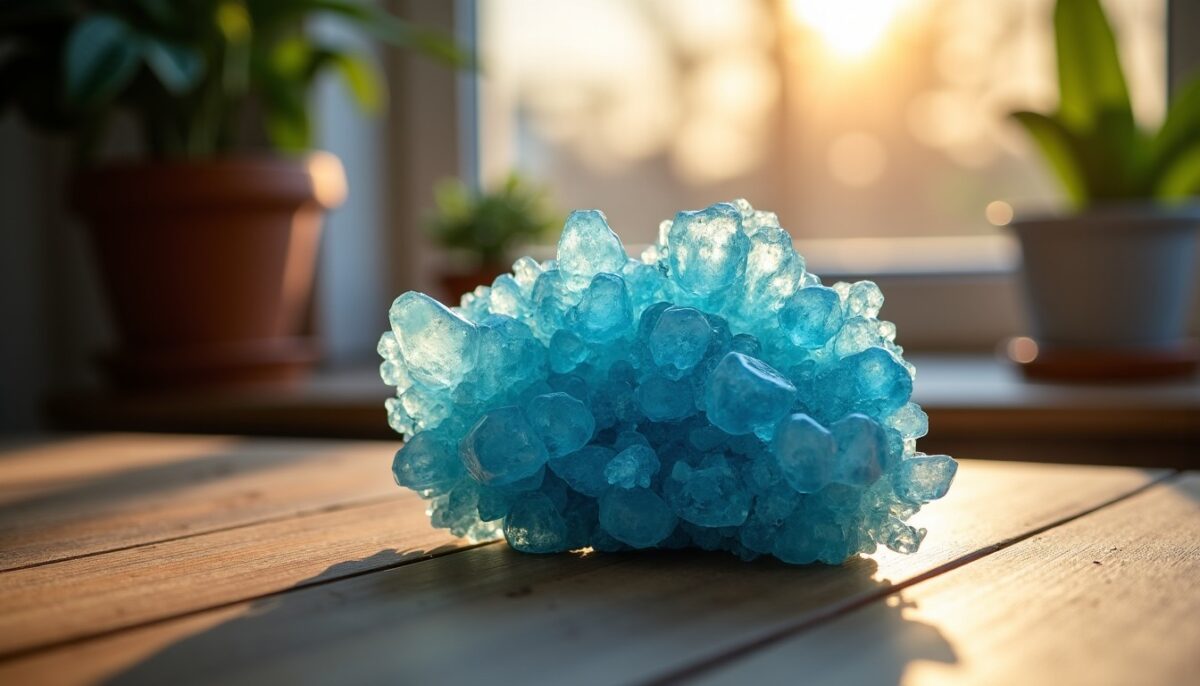 La calcite bleue : découvrez ce trésor minéral aux vertus beauté insoupçonnées