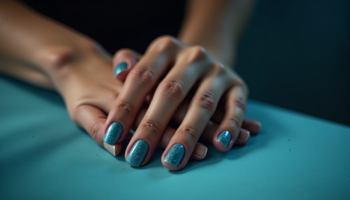 Les secrets pour des ongles en gel bleu nuit impeccables et élégants