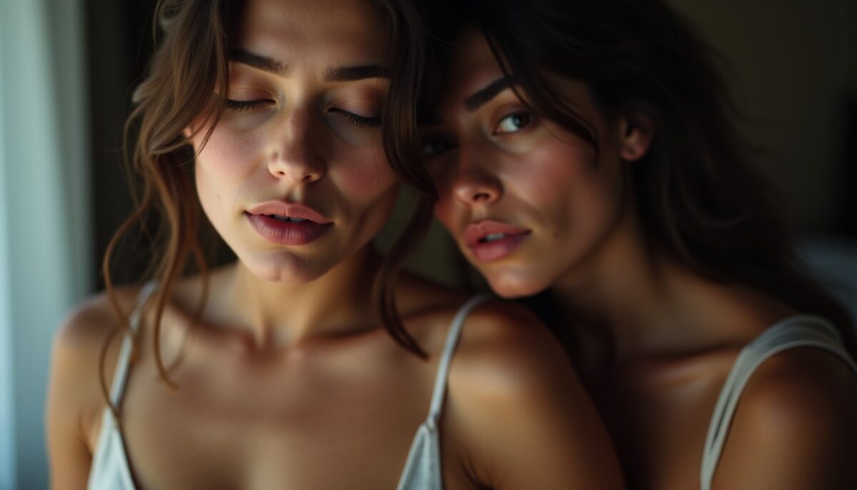Les émotions et sensations d'une femme en désir d'intimité amoureuse