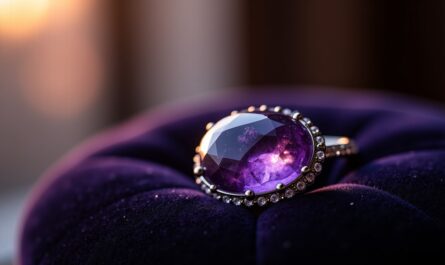 La Sugilite en Joaillerie : La Pierre Envoûtante Alliant Élégance et Vertus Bienfaisantes, Découvrez Pourquoi Elle Séduit