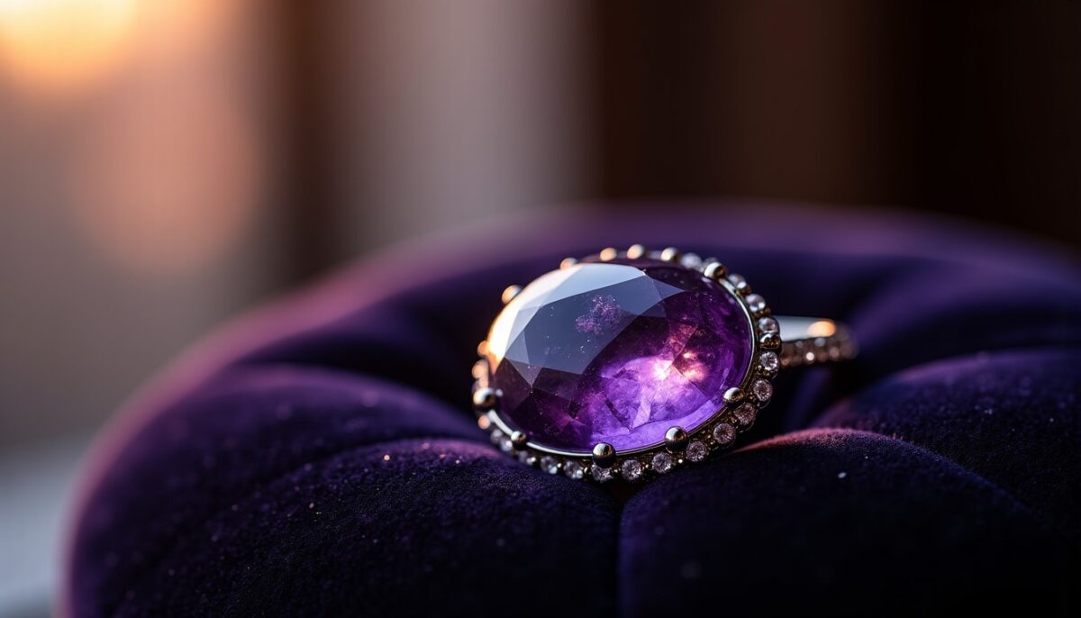 La Sugilite en Joaillerie : La Pierre Envoûtante Alliant Élégance et Vertus Bienfaisantes, Découvrez Pourquoi Elle Séduit