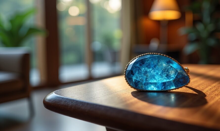 La cyanite : l&rsquo;émergence d&rsquo;une pierre précieuse tendance en joaillerie
