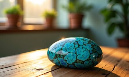 Chrysocolle : explorez les bienfaits insoupçonnés de cette pierre aux pouvoirs apaisants