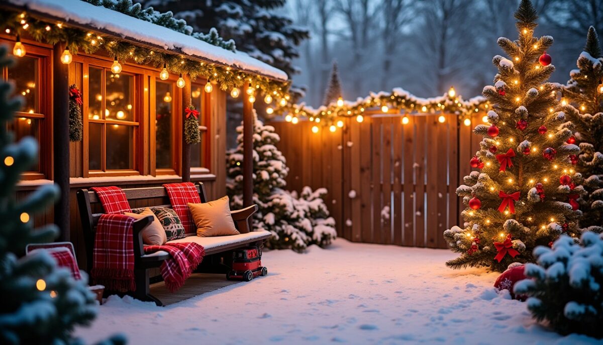 Comment concevoir une décoration de Noël extérieure unique et à votre image ?